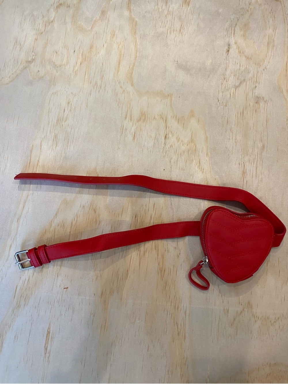 Red Heart Belt Bag